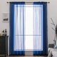 thumbnail image 3 of Cortinas transparentes para sala de estar, cortinas con bolsillo para varilla, paneles para ventanas, cortinas de gasa semitransparentes para dormitorio, cortinas transparentes, 3 of 8