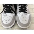 thumbnail image 4 of Men 9.0US A i r-Jor-dan 1 Retoro High Og 555086-126 Sneakers Gray White Men'S, 4 of 6