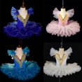 thumbnail image 2 of Trajes de Ballet para niñas, disfraces de cosplay para niños pequeños, tutú de bailarina, vestido de baile para niños, disfraces de baile del lago de los Cisnes, ropa, 2 of 5