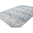 thumbnail image 2 of Bashian C186-LBL-4X6-RO31A Bashian Charleston Collection Transitional Polypropylene Machine Made Area Rug, Light Blue - 3 ft. 6 in. x 5 ft. 6 in., 2 of 2