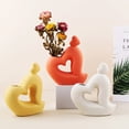 thumbnail image 2 of Yoone Flower Vase Attractive Human-shaped Hollow Design Abstract Figure Hydroponic Flower Arrangement for Desktop, 2 of 6