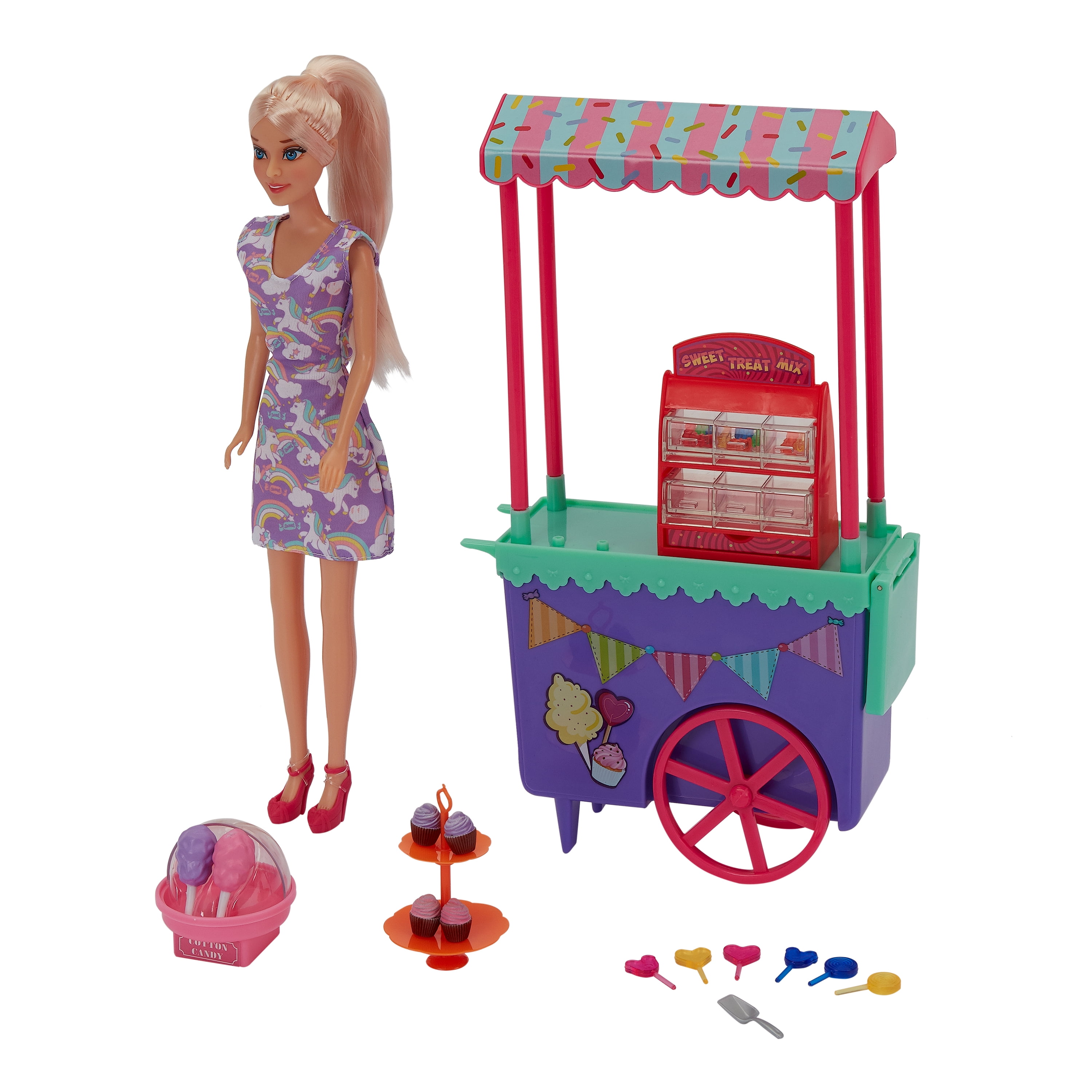 kid connection ice cream stand playset