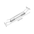 thumbnail image 2 of Minkissy Bath Organizer Tray Bath Basin Rack Rectangular for Shower 1Pack, 2 of 8
