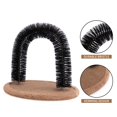 thumbnail image 4 of Hollypet Self Grooming Massager and Scratcher Toy - Cat Arch Brush for Back Grooming, Hair Cleaner Pads, 4 of 6