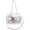 White, variant on Clear Aesthetic Bag Ita Bag Cute Messenger Bag Crossbody Bag for Women JK Tote Purse
