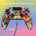 thumbnail image 4 of Wireless Controller Compatible with P4/P4 Slim/P4 Pro/Windows PC, Fire Street, 4 of 7