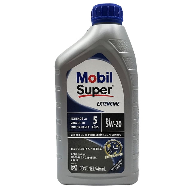 Aceite de motor MOBIL Super Extengine 5W20 946 ml