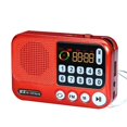 thumbnail image 1 of Station de Radio Portable Transistor Radio de Poche Petite Radio Fm Am, et Haut-Parleur Rouge, 1 of 4