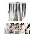 thumbnail image 4 of Black Gray White Cloth Napkins Set of 6 Reusable Dinner Napkins, Vintage Rustic Abstract Ombre Aesthetic Cocktail Napkin Washable Table Napkins for Wedding/Holiday Party/Baby Shower 20"x20", 4 of 7