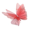 thumbnail image 1 of KLKCMS Papillon Artificiel Décoration Artisanat Accessoires Photo DIY pour Mariage Maison Mur Rouge, 1 of 9