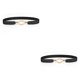 thumbnail image 2 of Jumpingount Cinturón de vestir Correas de cuero estrechas universales con hebillas Puffer Coat Decoración Cinturones de accesorios de moda para Negro 2Conjunto, 2 of 6