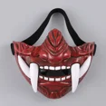 thumbnail image 2 of New Halloween Prajna Half Face MaskSilverNosize Gao Jinjia unisex, 2 of 2