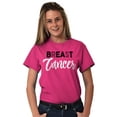 thumbnail image 3 of Beat Breast Cancer Support Awareness Women's Graphic T Shirt Tees Brisco Brands M, 3 of 6