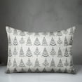 thumbnail image 2 of Creative Products Christmas Tree Pattern 14x20 Spun Poly Pillow, 2 of 2