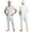 Grey, variant on Men Adaptive Clothes Anti-Strip Jumpsuit with Back-Zipper for Dementia Elderly and Special Needs Dark Blue L