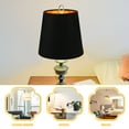 thumbnail image 3 of WORGEOUS Small Lamp Shades for Table and Floor Lamps - Clip On Bulb Cover, 3 of 9