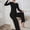 Black womens 2 piece pajama set a1, variant on sdhkgrrt Women's 2 Piece Pajama Set Round Neck Long Sleeve Pullover Wide Leg Pants Fall Winter Casual Tracksuit Soft Stretchy Comfy Matching Lounge Outfit, Red M