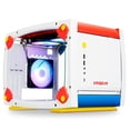 thumbnail image 5 of Gabinete Gamer IN WIN EXPLORER JUSTICE Mini ITX Mini Torre 3 Fan Cristal Templado USB-C Blanco, 5 of 5