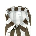 thumbnail image 3 of Men's Striped Shirts Casual Button Down Long Sleeve Blouse for Men Fall Winter Brown 3XL, 3 of 6