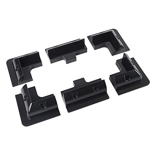 RICH SOLAR Solar Panel Roof Drill-Free Corner Bracket Mount for RV, Boats, Caravans, Marine, Motorhomes - Set of 6(Corner Bracket)
