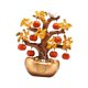 thumbnail image 1 of Estatua de árbol del dinero, obra de arte, figura de árbol del dinero para gabinete, dormitorio, restaurante Dorado, 1 of 9