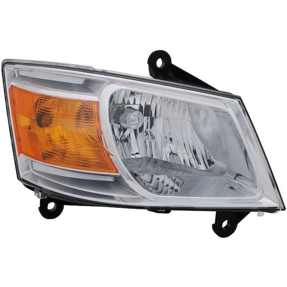 Right Passenger Side Headlight Assembly - Compatible with 2008 - 2010 Dodge Grand Caravan 2009
