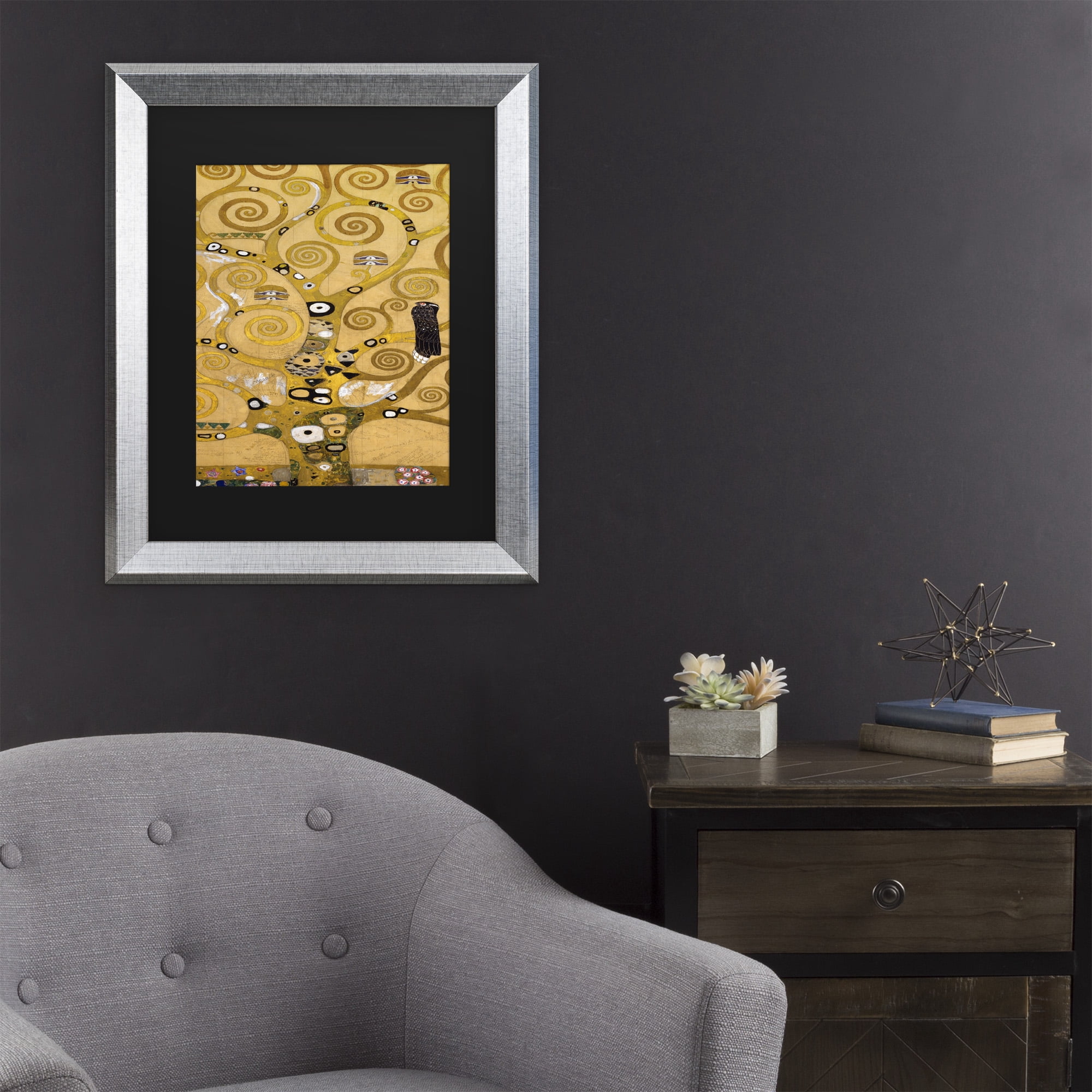 Trademark Fine Art 'Tree of Life Soclet Frieze 1905' Canvas Art by Gustav Klimt