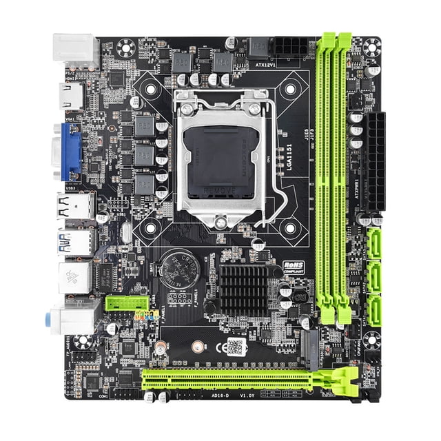 H310B Placa base PC Tablero principal M-ATX LGA1151 32GB 2 X DDR4 Tarjeta de red Gigabit JShteea El nuevo