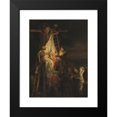 thumbnail image 2 of Workshop of Rembrandt van Rijn 19x24 Black Modern Framed Museum Art Print Titled - The Descent from the Cross (1650-1652), 2 of 5