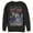 Black, variant on Men's Batman Joker Vintage Card Sweatshirt Black Large