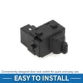 thumbnail image 4 of Interruptor de bloqueo de puerta de automóvil Unique Bargains No.4602678AB para Jeep Wrangler 2007-2010 Plástico Metal Negro, 4 of 6