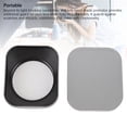 thumbnail image 4 of Camera Lens Hood, Square Metal Anti Glare Hood w Flash Compatibility, Aluminum Alloy Scratch Protection Precise Fit, 4 of 7