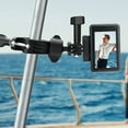 thumbnail image 4 of Gieenan Handlebar Mount Ball Adapter Clamp for Motorcycle Bike Phone Holder and Camera, 4 of 8