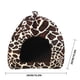 thumbnail image 3 of Apmemiss Clearance Winter Indoor Outdoor Pet House Foldable Yurt Strawberry Tent, Warm Shelter for Cats Dogs, Small Medium Breeds, Easy Storage, 3 of 8