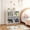 White, variant on Huisuilinss 3 Tiers Toy Storage Organizer Kids Bookshelf With 3 Movable Drawers 7 Cubbies Toy Chest Shelf Storage Cabinet Storage Unit Bookcase Footboard For Playroom Bedroom Nursery School