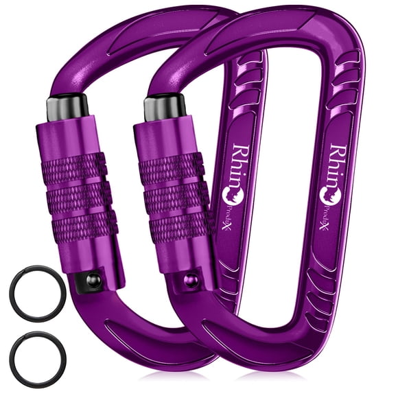 Ganchos Mosquetones Rhino Produxs 12kN (1225 kg) Resistente