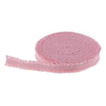 thumbnail image 1 of 10 yardas 13mm ribete de encaje con volantes elástico Spandex banda tutú vestido DIY costura artesanal Rosado Zulema Borde de encaje elástico recortado, 1 of 6