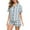 Grey, variant on Pajama Sets for Women Women Soft Pajamas Set Plaid Short Sleeve Sleepwear Button down Loungewear Womens 2 Piece Lounge Set Women's Sleepwear XXL