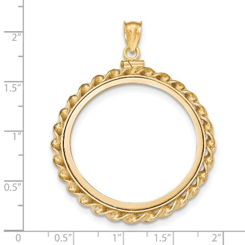 14K Yellow Gold Polished Small Toy Train Pendant from Roy Rose Jewelry