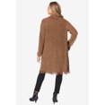 thumbnail image 2 of Jessica London Women's Plus Size Shawl-Collar Fringe Jacket, 2 of 3