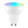 thumbnail image 3 of Tuya Zigbee Ampoule Intelligente GU10 RGB+CCT 100-240V 5W Dimmable Ampoule LED Contrôle Vocal Compatible avec Alexa Google, 3 of 5