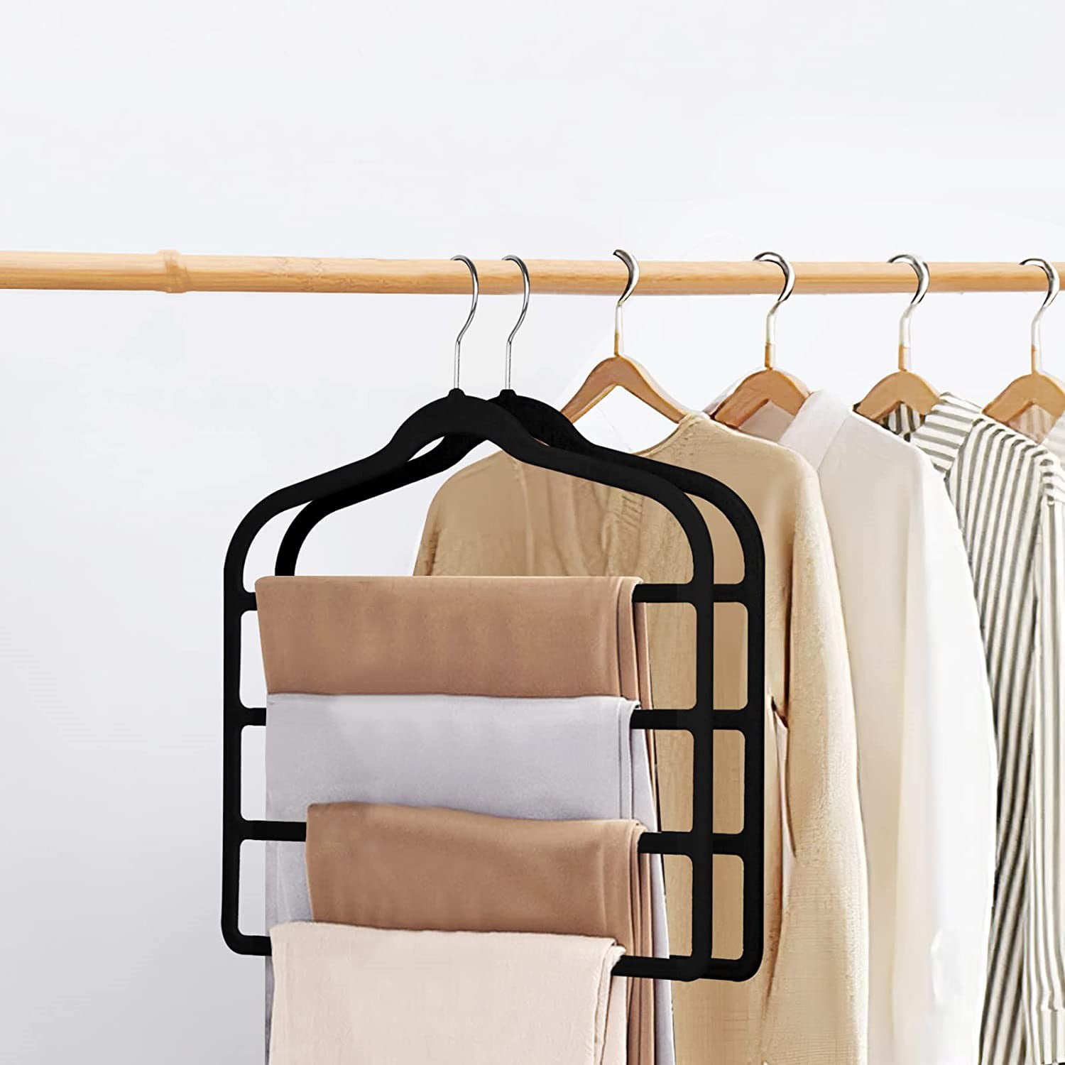 Coat Hangers For Pants Shirts Space Saving Thickness Super Lightweight  Organizer Hanger Large Clothes Hanger For Jacket Velvet
