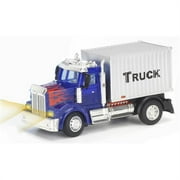 CIS-Associates AG56162B2 2.4G 1-64 Scale RC Transportation container Truck Toy with Lights & Sound