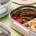 thumbnail image 4 of VALINK Thermal Lunchbox Stainless Steel Portable Eco-friendly Food Container with Compartments Leakproof Lunch Box, 4 of 7