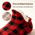 thumbnail image 2 of Unisex Fluffy Fuzzy Warm Slipper Socks for Men Women,Knitted Thick Fleece Lined Non Slip Socks for Home, 2 of 2