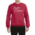 thumbnail image 2 of Slayer Awareness Unisex Crewneck Graphic Sweatshirt, Vintage Heather Red, Medium, 2 of 3