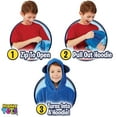thumbnail image 6 of Huggle Pets Blue Puppy Animal Hoodie Sweatshirt and Plush Toy, As Seen on TV, 6 of 6