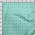 thumbnail image 4 of oneOone Cotton Silk Turquoise Green Fabric Ocean Wave Quilting Supplies Print Sewing Fabric By The Yard 42 Inch Wide, 4 of 4