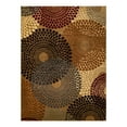 thumbnail image 3 of Unique Loom Barista Collection Area Rug - Java (9' x 12' Rectangle Beige/Black), 3 of 7