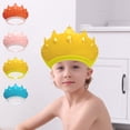 thumbnail image 1 of Xihbxyly Visera Protectora para Ducha, Protección para Champú de Bebé, Diseño Suave y Flexible, Evita Salpicaduras, Gorro de Baño Multiusos, Parasol, Protector de Corte de Pelo, Ajustable de 44,5 a 6, 1 of 7